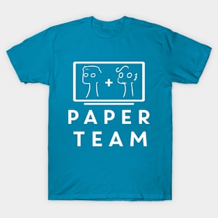 Paper Team TV Logo T-Shirt